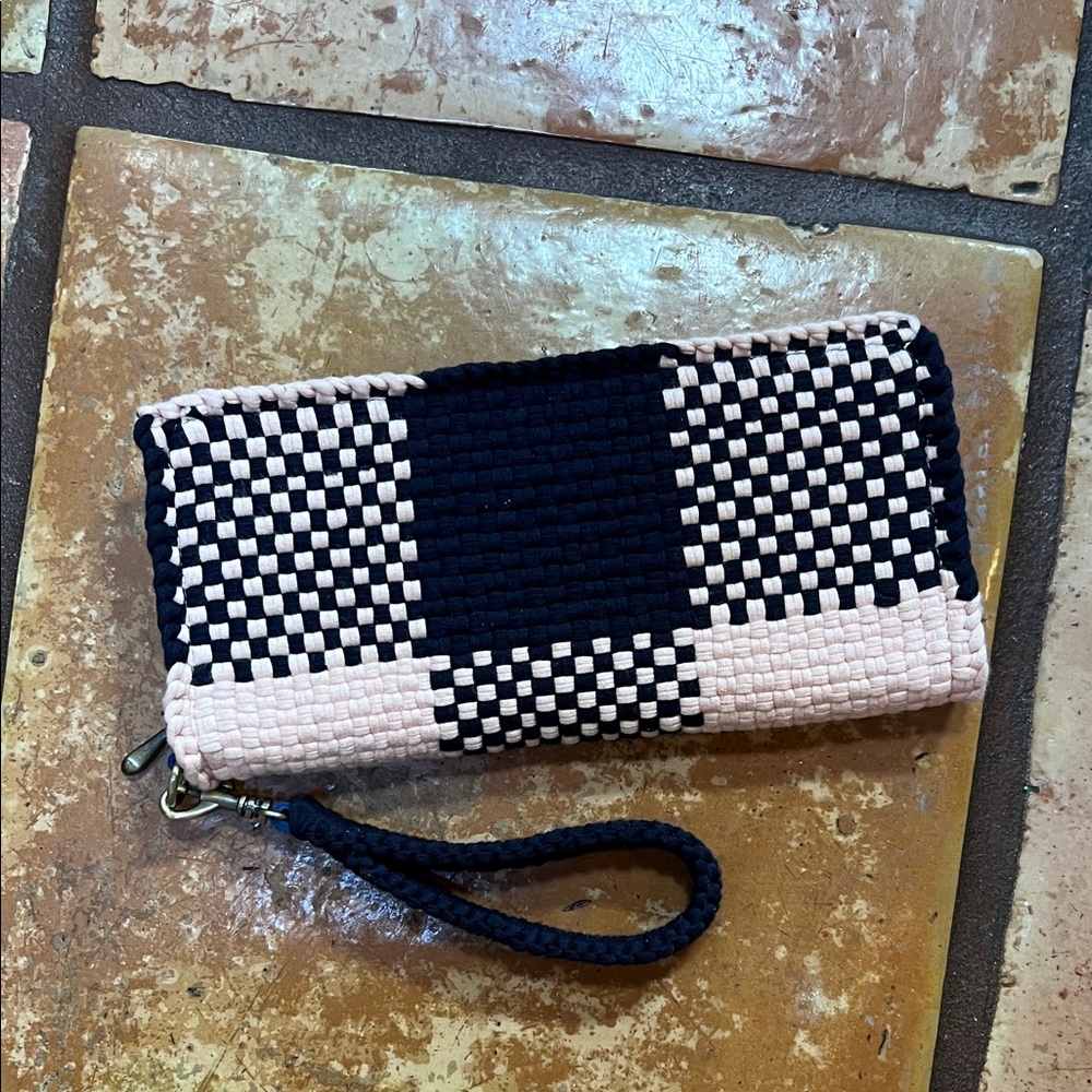 Nena & Co crocheted wristlet  NWOT